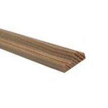Chambranle à fixer Bois Brut 0,8x3cmx2,4m