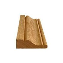 Chambranle à doucine à fixer Bois Brut 1x4cmx2,4m