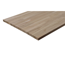 Plan de travail chêne 200x65x2,6cm - MALVAUX