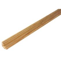Corniche à fixer Bois Brut 2,3x2,3cmx2m