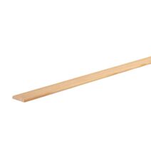 Champlat à fixer Bois Brut 0,6x1,8cmx2,4m