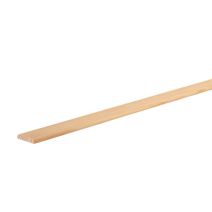 Champlat à fixer Bois Brut 0,4x1,3cmx2,4m