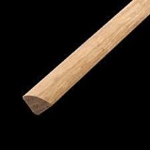 Quart de rond à fixer Bois Brut 1,5x1,5cmx2,4m