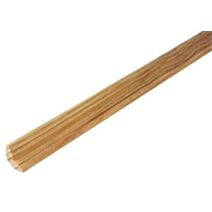 Corniche à fixer Bois Brut 2,6x2,6cmx2m