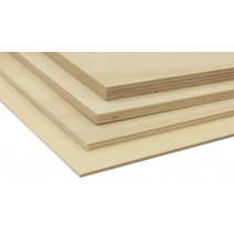 Panneau de bois contreplaqué prédécoupé peuplier 120x40x0,5cm