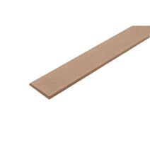 Plinthe MDF brut à fixer 220x7x1cm