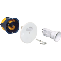 Boîte d'encastrement DCL Airmetic Ø67xP50mm + Douille E27
