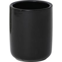 Gobelet dolomite rond - noir - TENDANCE 