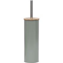 Brosse WC métal bambou/kaki - TENDANCE