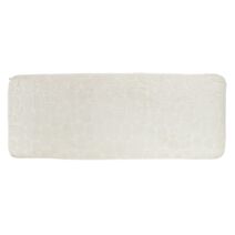 Tapis mémoire de forme galet 45 x 120 cm naturel - TENDANCE