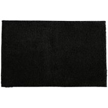 Tapis de salle de bain noir