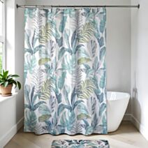 Rideau de douche polyester 180 x 200 cm Jardin d'hiver - TENDANCE