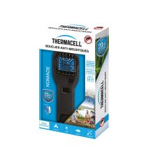 Bouclier anti-moustiques portable noir 1 Diffuseur + 1 Cartouche de Butane + 3 Plaquettes de 4H - THERMACELL 