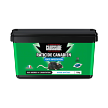 Pat'appât raticide canadien forte infestation 72x10gr - CAUSSADE