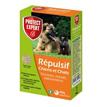 Répulsif Chiens/Chats granulés 400gr - PROTECT EXPERT