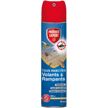 Insecticide Tous insectes Volants & Rampants 600ml - PROTECT EXPERT 