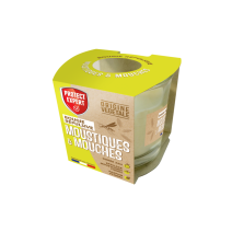 Bougie Répulsive Géraniol 2.9% 90g - PROTECT EXPERT 