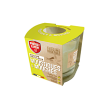 Bougie Répulsive Géraniol 2.9% 90g - PROTECT EXPERT