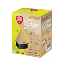Pyramide Moustiques & Mouches + socle noir + mélange - PROTECT EXPERT