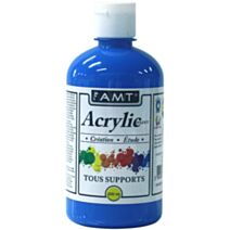 Peinture acrylique éducative 500 mL bleu - FEVICRYL