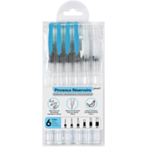 Set de 6 pinceaux réservoirs aquarelle - AMT