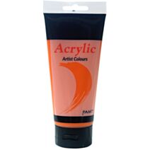 Peinture acrylique tube 200 mL cadmium orange - FEVICRYL