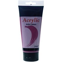 Peinture acrylique tube 200 mL alizarin crimson - FEVICRYL