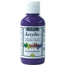 Peinture acrylique éducative 200 mL violet - FEVICRYL