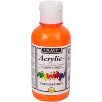 Peinture acrylique éducative 200 mL fluo orange - FEVICRYL