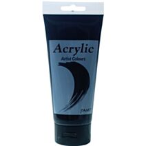Peinture acrylique tube 200 mL mars black - FEVICRYL