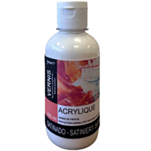 Vernis de finition acrylique 200 mL satin - AMT