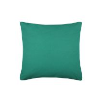 Coussin de sol Uni en coton 45 x 45 x 10 cm emeraude