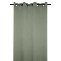 Rideau occultant à oeillets Notte 135x250 kaki