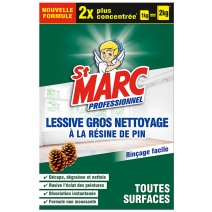 Lessive gros nettoyage résine de pin concentré 1kg - ST MARC PROFESSIONNEL