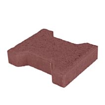 Pavé Autobloquant Rouge 16,5x19,8x4,5cm