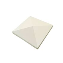 Chapeau de pilier diamant pierre 40x40cm
