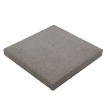 Chapeau de pilier Béton plat pans coupés 40x40cm Gris