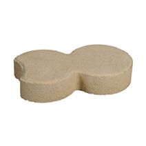 Bordure de jardin gazon decor crème 25x14,5x5cm