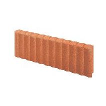 Bordure de jardin rondin Béton 20x50x6,5cm Saumon