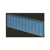 Bordure de jardin rondin Béton 20x50x6,5cm Saumon