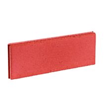 Bordure de jardin rouge 20x50x5cm