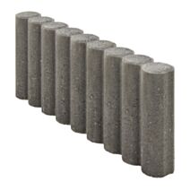 Bordure Rondin 20x50x6cm anthracite - NEXTERIA