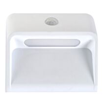 Veilleuse LED Holsten blanc crépusculaire + USB 8,5x7,6cm 0,4W
