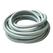 Câble électrique textile bleu pastel - L.3M