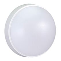 Plafonnier blanc Merez IP54 24W 24W couleurs réglables Ø280xH.53mm