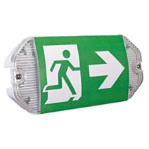 Hublot rond Vela noir IP54 12W + détecteur couleurs réglables Ø71xH.214mm