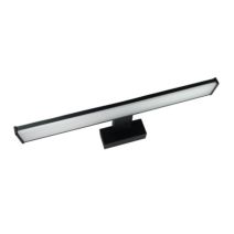Applique LED de miroir noir 8W IP44 