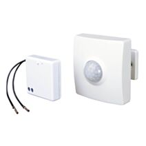 Détecteur de mouvement Sans fil Blanc - TIBELEC