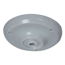 Pavillon cache-fils céramique gris Ø105mm - TIBELEC