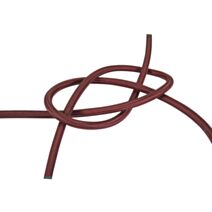 Câble électrique rond tissu lie de vin 3m - TIBELEC